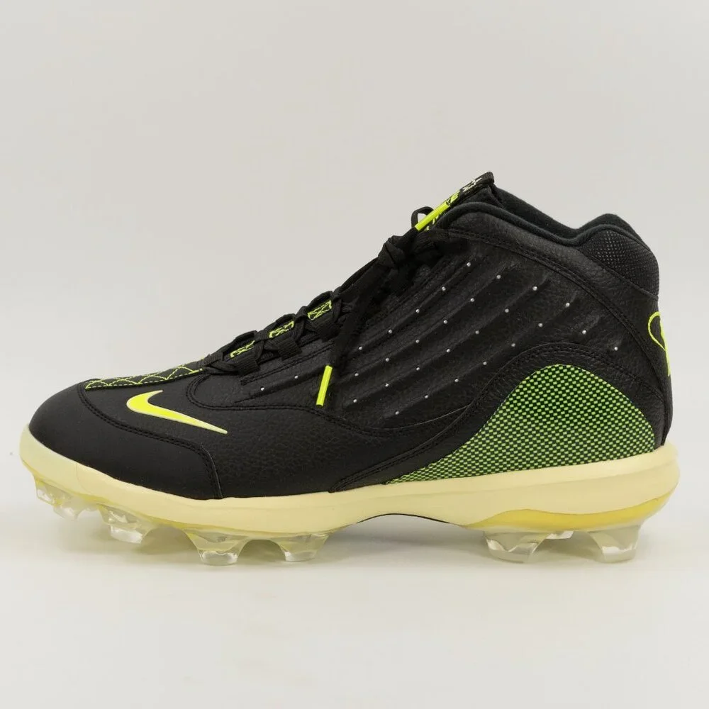 Nike Griffey 2 MCS 'Black Volt' HF1579-001 Molded Baseball Cleats size 14